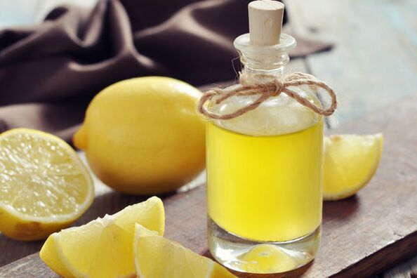 L'huile de citron pour le rajeunissement de la peau